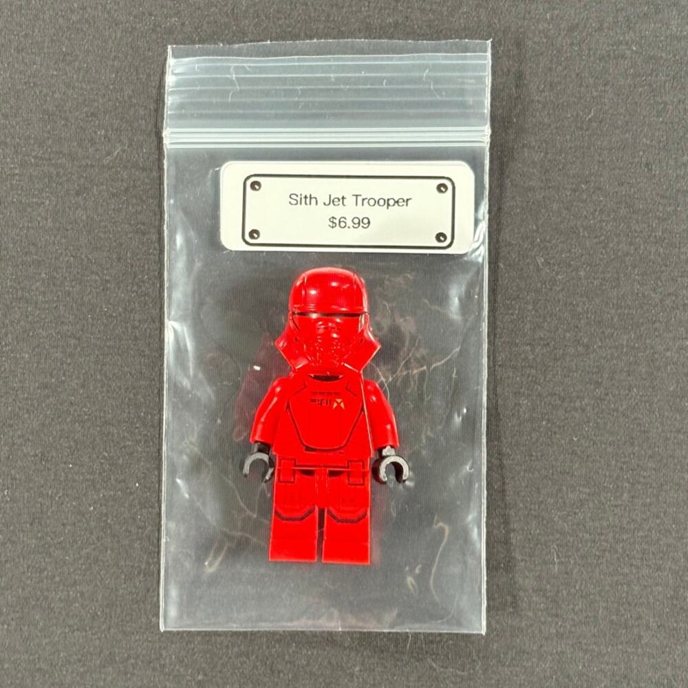 LEGO Star Wars Sith Jet Trooper Minifigure Red SW1075 Rise of Skywalker